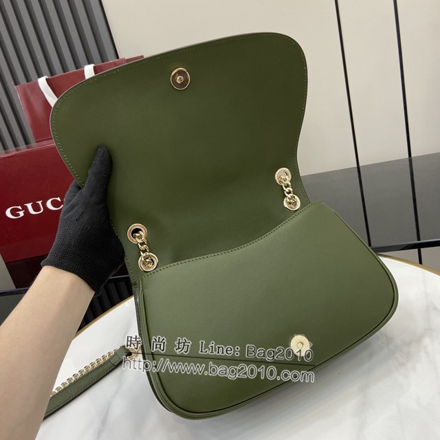 Gucci專櫃古馳最新款Blondie系列小號肩背包磨砂原廠皮斜挎女包 jh2120型號：815715